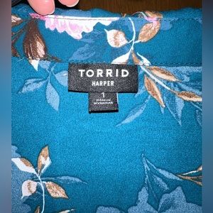 Torrid Harper Blouse Size 1